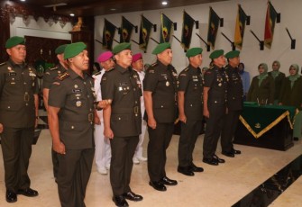 Sertijab pejabat Kodam V Brawijaya 