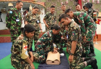 Pelatihan first aid dan TCC