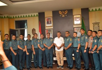 Bupati Natuna Sambut Kunjungan Kerja Perwira Pasis Dikreg Sesko TNI AL ke-62 Angkatan 2024 