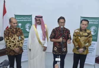 Menkes RI dan Dubes Arab Saudi Tinjau Operasi Jantung RS Adam Malik