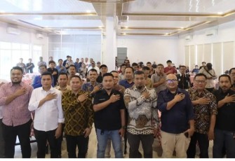 KPU Batu Bara Jalin Sinergitas Lewat Coffee Morning Bersama Wartawan 
