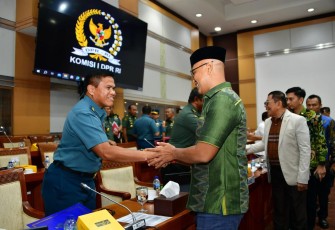 KASAL Hadiri Rapat Kerja Komisi I DPR RI 