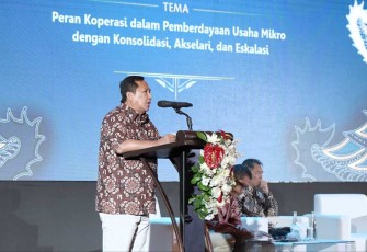 Deputi bidang Perkoperasian KemenkopUKM Ahmad Zabadi