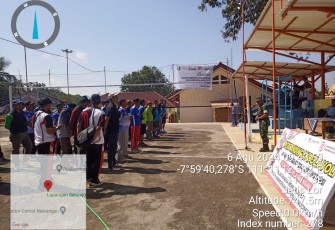 Danramil 0801/05 Nawangan Beri Semangat dan Motivasi 