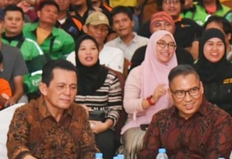 Gubernur Ansar Ahmad Paparkan Program Pembangunan Kepri Bersama Mitra Transportasi Online 