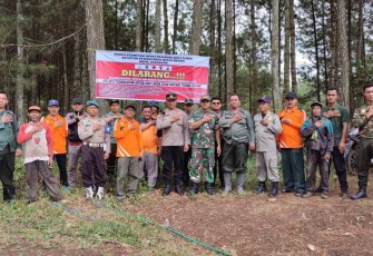 Sosialisasi cegah kebakaran hutan di wilayah 