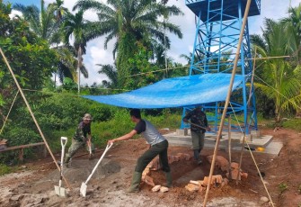 Proses Pembangunan Prasasti TMMD