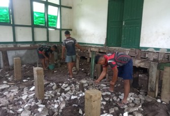 Rehab pos Klawik di perbatasan 