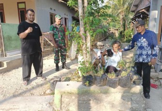 Bantuan kambing warga desa' binaan 