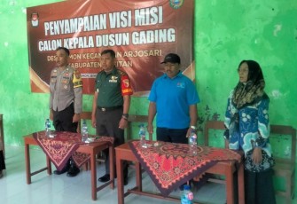 Pemilihan Kasun di wilayah desa binaan 