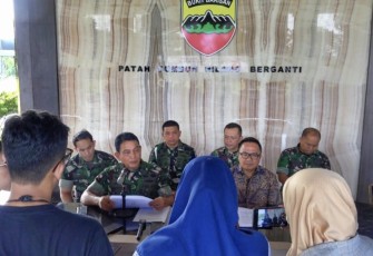 Konferensi pers pengungkapan narkotika sabu di Kodam I/BB