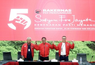 Rakernas PDIP di Jakarta 