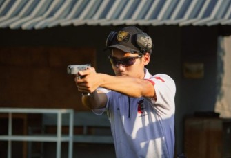 Jibril atlet menembak Perbakin Solo Jawa Tengah 