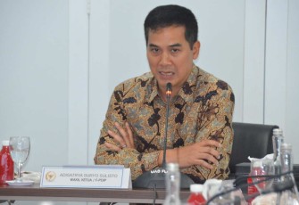 Wakil Ketua Adisatrya Suryo Sulisto, saat memimpin kunjungan kerja spesifik Komisi VI DPR RI ke Yogyakarta.
