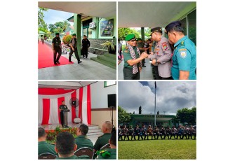 Danpusterad Letjen TNI Mochamad Syafei Kusno, S.H Kunker Ke kodim 1310/Bitung