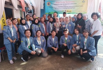 Sivitas Akademika Universitas Moestopo Gelar Pengabdian kepada Masyarakat Desa Jampang