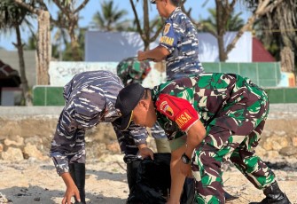 Koramil 0801/12 Pringkuku Berkontribusi Dukung Pariwisata di Pacitan