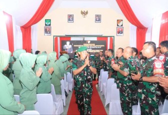 Danrem 051/Wkt saat Kunker ke Kodim 0504/Jakarta Selatan