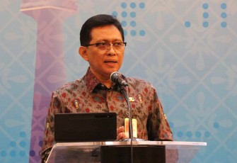 Dirjen Bina Pembangunan Daerah Kemendagri Restuardy Daud