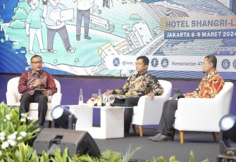 KPK dan BSSN Sampaikan Materi dalam Rakernas Kementerian ATR/BPN