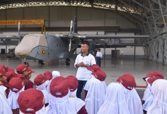 Lanudal TPl saat Terima Kunjungan Edukasi Siswa TK YP Cendekiawan Al-Hakim
