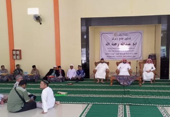 Danramil 0801/12 Prungkuku Kodim 0801/Pacitan Kapten Arh Budi Eko Prayanto menghadiri acara peresmian Masjid di pondok pesantren An-Nur Desa Ngadirejan, Kec. Pringkuku, Kab Pacitan, Senin (08/01/2024)