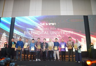 Gala Apresiasi Mitra Akademik di Widya Mandala Hall, Surabaya, Senin (16/12/2024) malam.