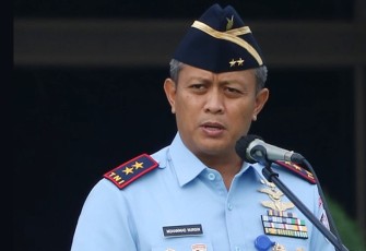 Panglima Komando Operasi Udara I Marsda TNI Mohammad Nurdin