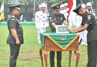 Upacara Penutupan Pendidikan Pertama Bintara TNI AD TA 2023