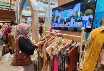 Salah satu stand BUMN dalam Inacraft 2025