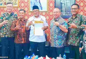 Wali Kota Lis Darmansyah Terima Audiensi PGID