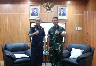 Dandim 0501/JP Laksanakan Kunjungan Kerja ke Kantor Bea Cukai DKI Jakarta