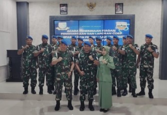 8 Personel Denpom I/5 Medan Terima Penghargaan atas Kinerja Unggul