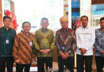 Gubernur Ansar Ahmad Sambut Kepala BI Kepri yang Baru dan Apresiasi Pejabat Lama