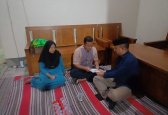 Dandim Madiun Takziah ke Rumah Anggota