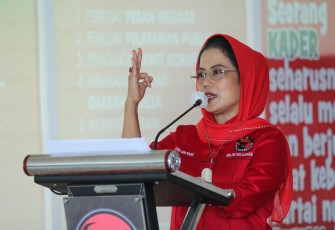 Sekretaris DPD PDI Perjuangan Jawa Timur, Sri Untari Bisowarno
