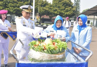 Kepala Staf Korps Marinir Pimpin Upacara Peringatan HUT TNI AL ke-80