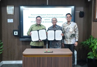 Patra Jasa Sepakati Kerja Sama Keberlanjutan Bersama Universitas Pertamina