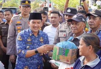 Pemkot Tebing Tinggi Salurkan Bantuan Sembako untuk 8484 KK Korban Banjir 