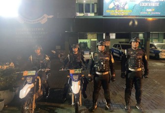 Tim Anti Begal Denpom I/5 Patroli Rutin di Kota Medan Sekitarnya