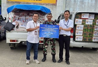 BRI Danareksa Sekuritas Salurkan Bantuan Paket Sembako untuk Masyarakat Terdampak Banjir Sumatera