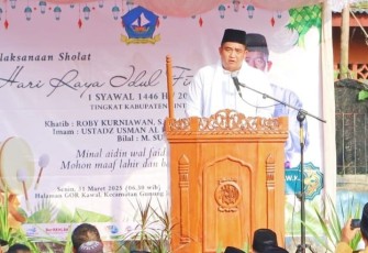Bupati Roby Sampaikan Riwayat Doa Malaikat Jibril Yang Diaminkan Rasulullah.