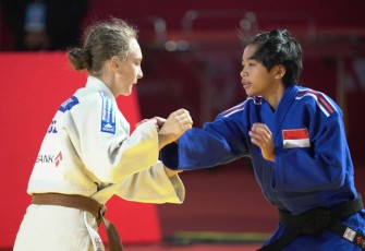 Asian Cadets and Junior Judo Championship 2025 di Tennis Indoor, Senayan, Jakarta, Kamis (11/9)