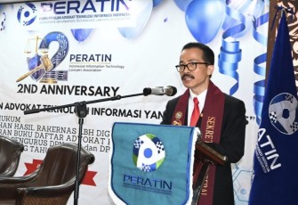 Sekjen PERATIN Ir Soegiharto Santoso 