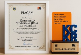 Penghargaan Mitra Kolaborasi Karya Cetak dan Karya Rekam (KCKR) Terbaik 2024