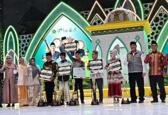 Juara Lomba Qasidah Kolaborasi STQH Kendari, Rabu (15/10)