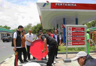 Sidak uji kualitas BBM di SPBU 