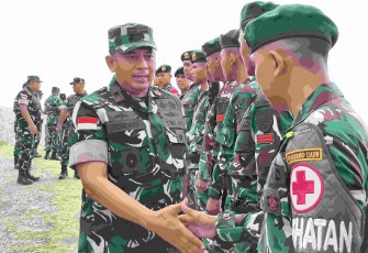 Dankolakops Pamtas RI-RDTL Brigjen TNI Hendro Cahyono 