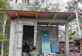 Kamar mandi mushola TMMD ke 126 Kodim Pacitan 
