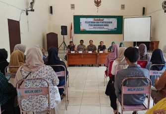 Sosialisasi penyuluhan perlindungan anak di wilayah desa binaan 